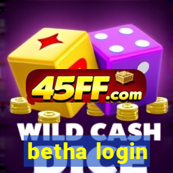 betha login